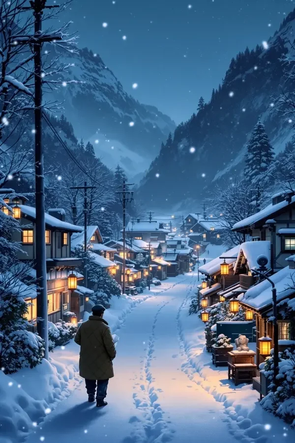 雪国来信封面